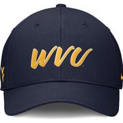 West Virginia Nike Club Adjustable Strap Cotton Cap